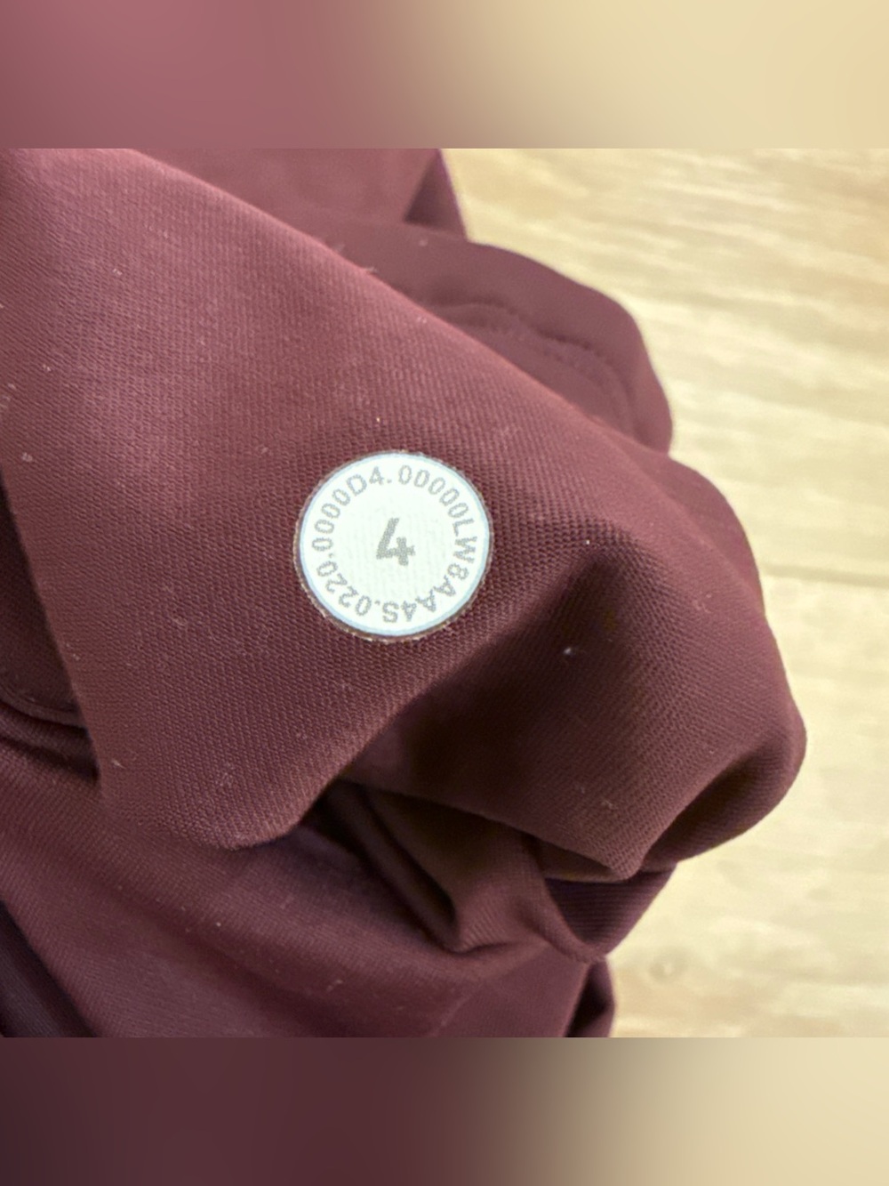 Lululemon Play Off The Pleats Tennis Skirt Cassis Skort/Short Size 4 - Picture 8 of 9